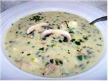 Crab and Mushroom Bisque