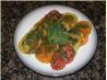 Tomato Salad With Fresh Basil Dressing. Recipe by WizzyTheStick