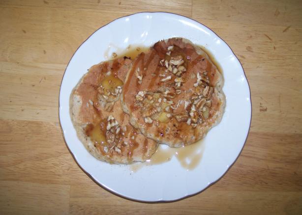 Banana Bread Pancakes. Photo by ColCadsMom