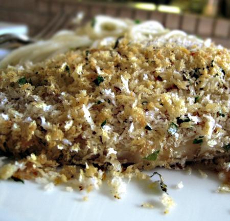 Flounder Fillets With Panko Bread Crumbs. Photo by Caroline Cooks