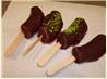 Frozen Banana Popsicles