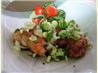 Japanese Fried Chicken Karaage With Onion Ginger Relish