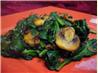 Sauteed Spinach, Mushrooms and Pancetta. Recipe by chia