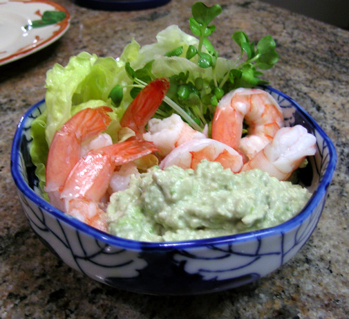 Avocado and Tofu Dressing. Photo by Rinshinomori