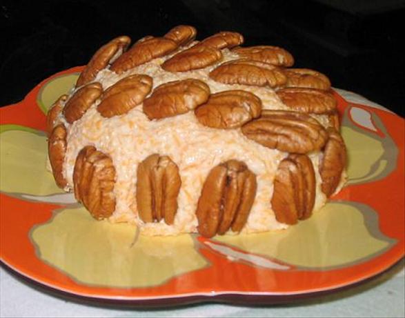 Cheddar Cheese Log. Photo by Kat's Mom