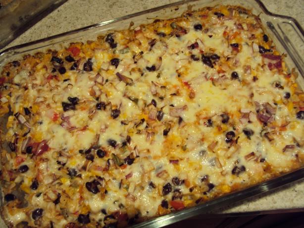 Southwest Vegetarian Bake. Photo by Matt Reid