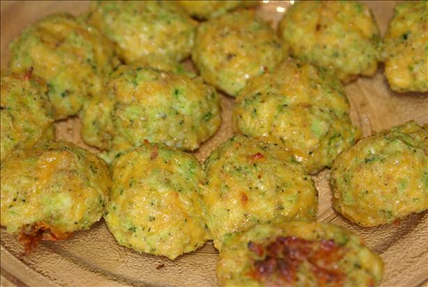 Amy's Cheezy Broccoli Balls. Photo by shawnajean