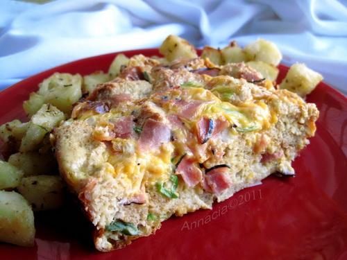 Egg Casserole for Two. Photo by Annacia