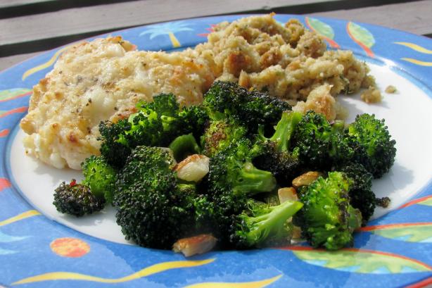 Oven Roasted Broccoli. Photo by lazyme