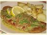 Wiener Schnitzel With Sauce. Recipe by Kit^..^ty Of Canada