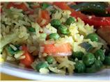 Denise's Saffron Vegetable Fried Rice