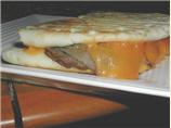 Grilled Beef and Onion Panini