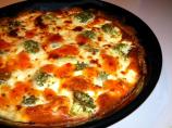 Crustless Broccoli and Cottage Cheese Pie