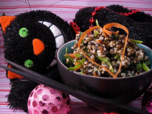 Hijiki Rice Salad. Photo by Engrossed