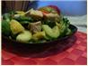 Mango, Chicken and Spinach Salad. Recipe by justcallmetoni