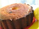Lemon Cake With Lemon Cream or Raspberry Sauce