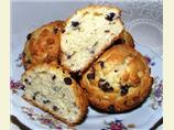 Coconut Dark Chocolate Chip Scones