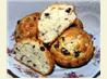 Coconut Dark Chocolate Chip Scones