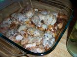Chicken with muenster cheese. Photo by Lisa in Chicago