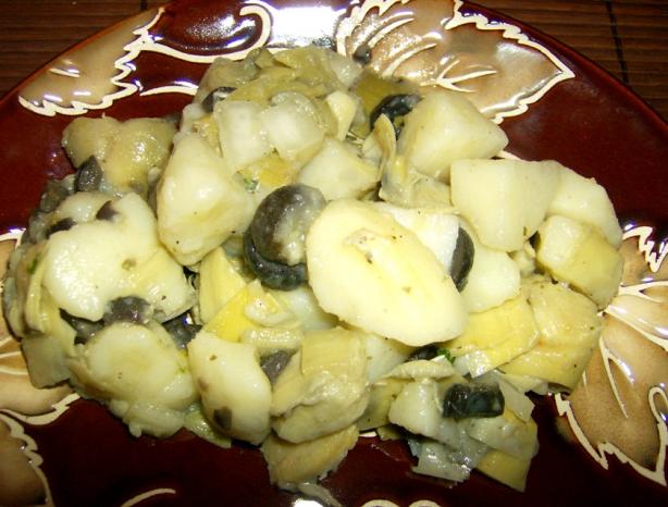 Potato Artichoke Salad. Photo by Nasseh