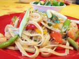 Shanghai Pasta (With Shrimp and Sweet Bell Peppers)