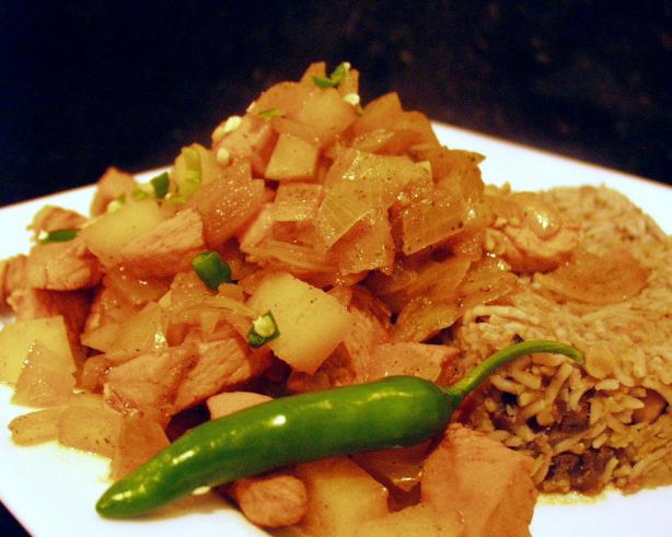 Chicken Vindaloo Balti Style. Photo by FLKeysJen