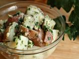 New Potatoes With Garlic, Mint and Butter