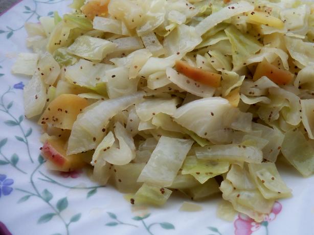 Simple Cabbage and Mushroom Side. Photo by *Parsley*