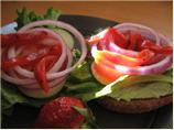 Zesty Garlic-Avocado Sandwiches