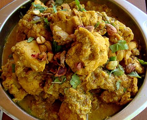 The Maharaja's Chicken Curry. Photo by Brian Holley