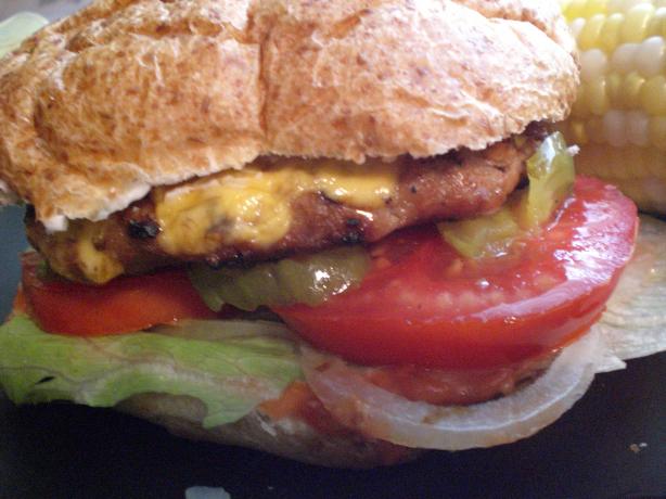 Tasty Turkey Burgers. Photo by Rollin in the Dough!