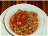 Corn and Beans and Bacon and Tomatoes