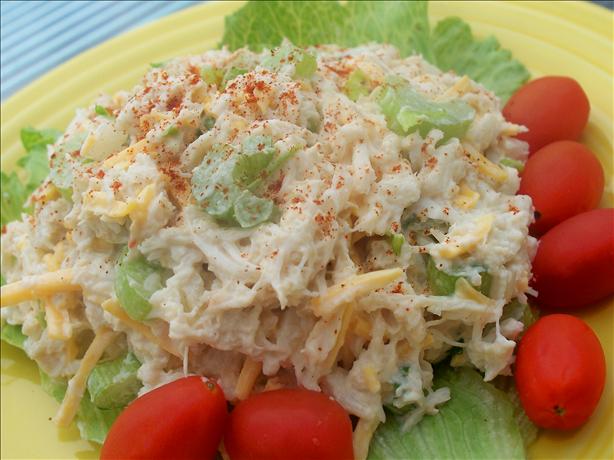 Simple Healthier Seafood Salad. Photo by *Parsley*