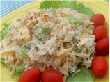 Simple Healthier Seafood Salad