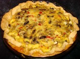 Mushroom Quiche