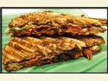 Bat-P (Bacon, Arugula and Tomato Panini)