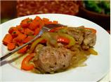 French Onion Pork Tenderloin Medallions