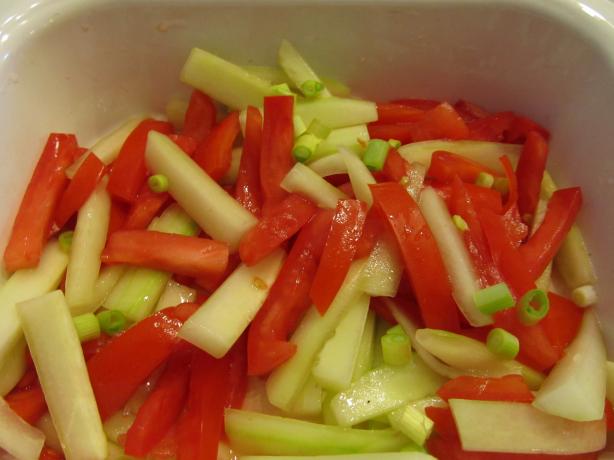 East Indian Chopped Vegetable Salad. Photo by Buzymomof3