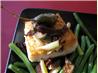 Seared Halibut W/ Haricots Vert, Scallions and White Wine Sauce