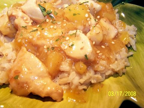 Pineapple-Sesame Chicken. Photo by **Tinkerbell**