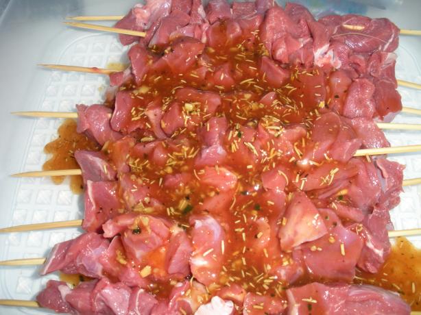 Minted Lamb Kebabs. Photo by Sonya01