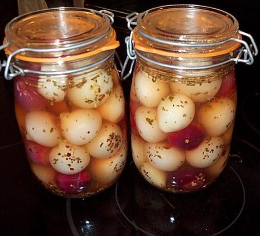 " Laings"  English Pickled Onions (Copycat). Photo by BarbryT