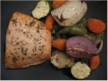 Salmon With Roasted Vegetables