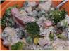 Garden Vegetable Pistachio Potato Salad. Recipe by Buster's friend