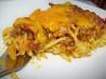 Cheeseburger Spaghetti Pie. Recipe by Ppaperdoll