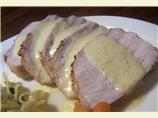 Pork With Horseradish-Mustard Sauce