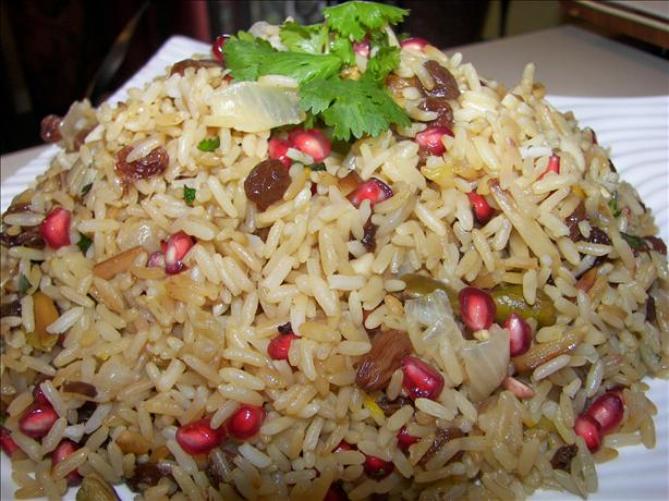 Jewelled Persian Rice. Photo by Baby Kato