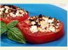 Tomatoes Broiled with Goat Cheese and Basil