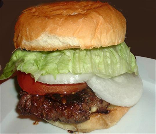 Grilled Teriyaki Burgers. Photo by Bergy