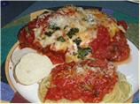Chicken Parmigiana. Photo by Claudia Dawn